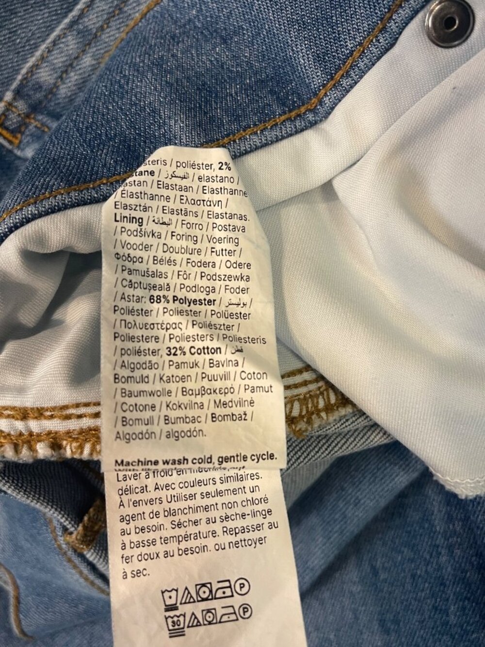 Spanx Jeans Pull On Wide Leg Sz 3X - Picture 4 of 10